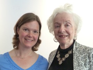 Ruth Hardy and Madeleine Kunin